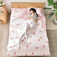 Chăn di động bao chăn quilt một du lịch khách sạn du lịch tạo tác bông du lịch túi ngủ bông bẩn - Túi ngủ túi ngủ trưa văn phòng