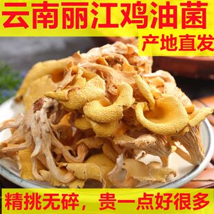 云南鸡油菌干货黄金菇榆黄菇香菇云南土特产100g野生黄丝菌煮汤鲜