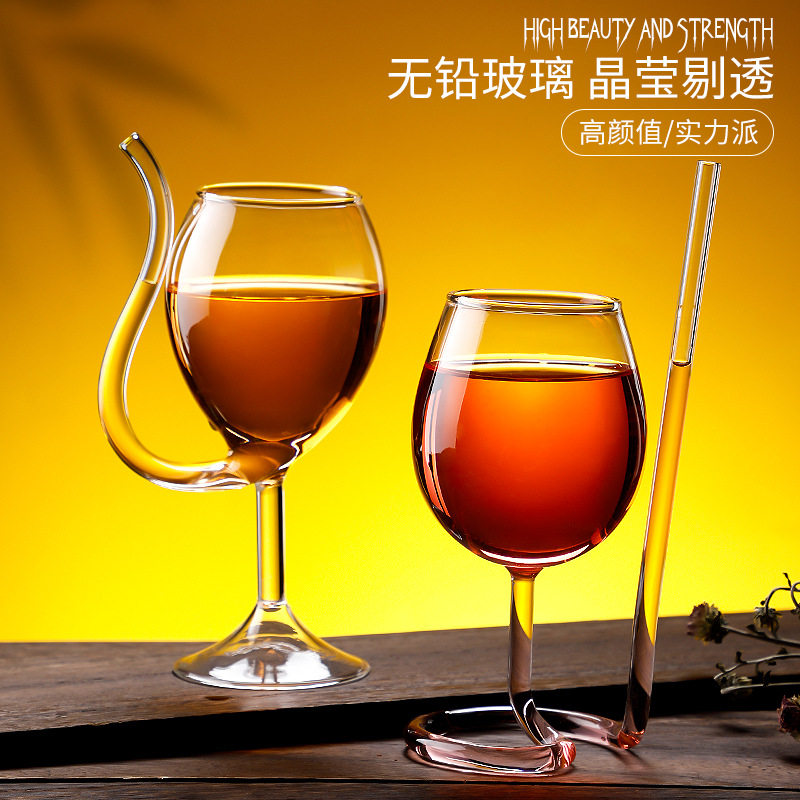 吸血鬼鸡尾酒杯子 个性创意高脚白酒杯