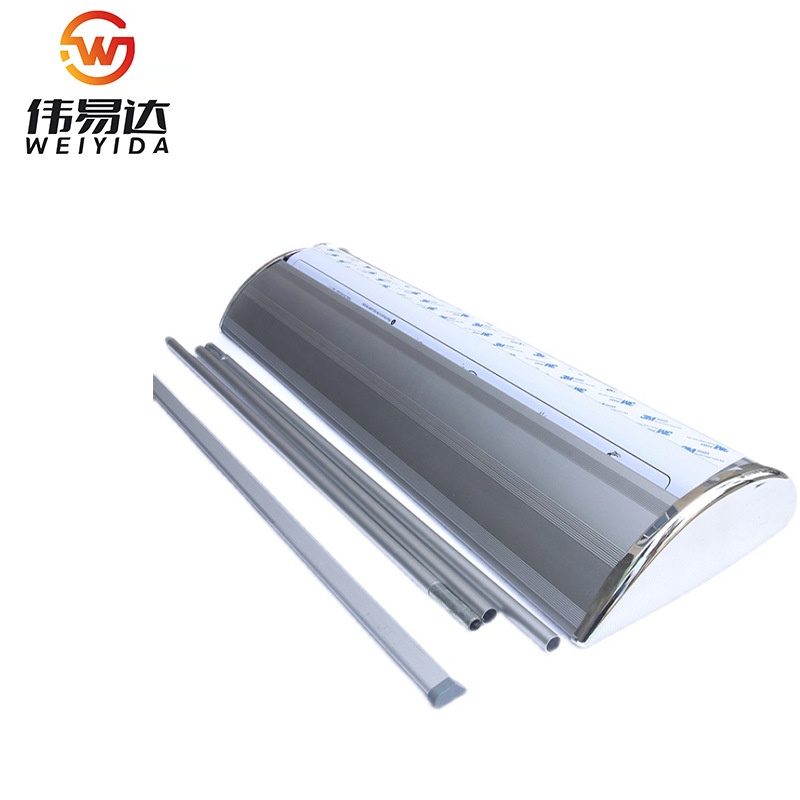 伟易达展示架塑钢易拉宝【500套起免邮】广告展架易拉宝展架支架