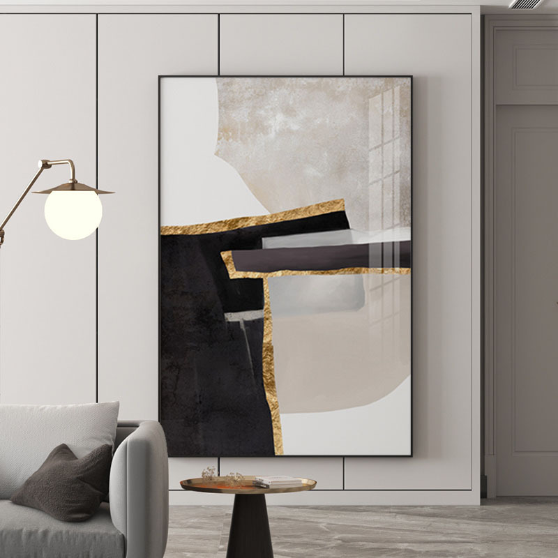 高级感入户玄关装饰画轻奢走廊壁画2022年新款客厅餐厅背景墙挂画图片