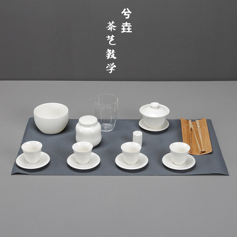 茶艺表演考试 茶艺师培训教学专整套茶具
