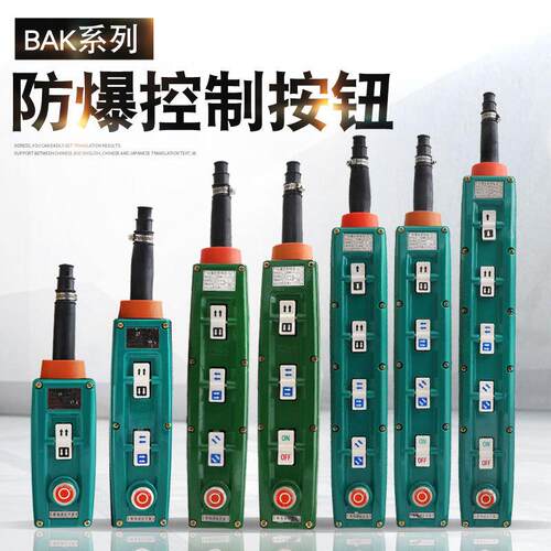 BAK21/31/41/51/71防爆电动葫芦手柄按钮开关 控制按钮