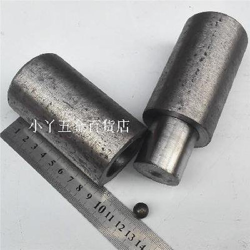 40*130重型焊接大铁门轴铁铰链圆柱合页脱卸门轴铰链专用