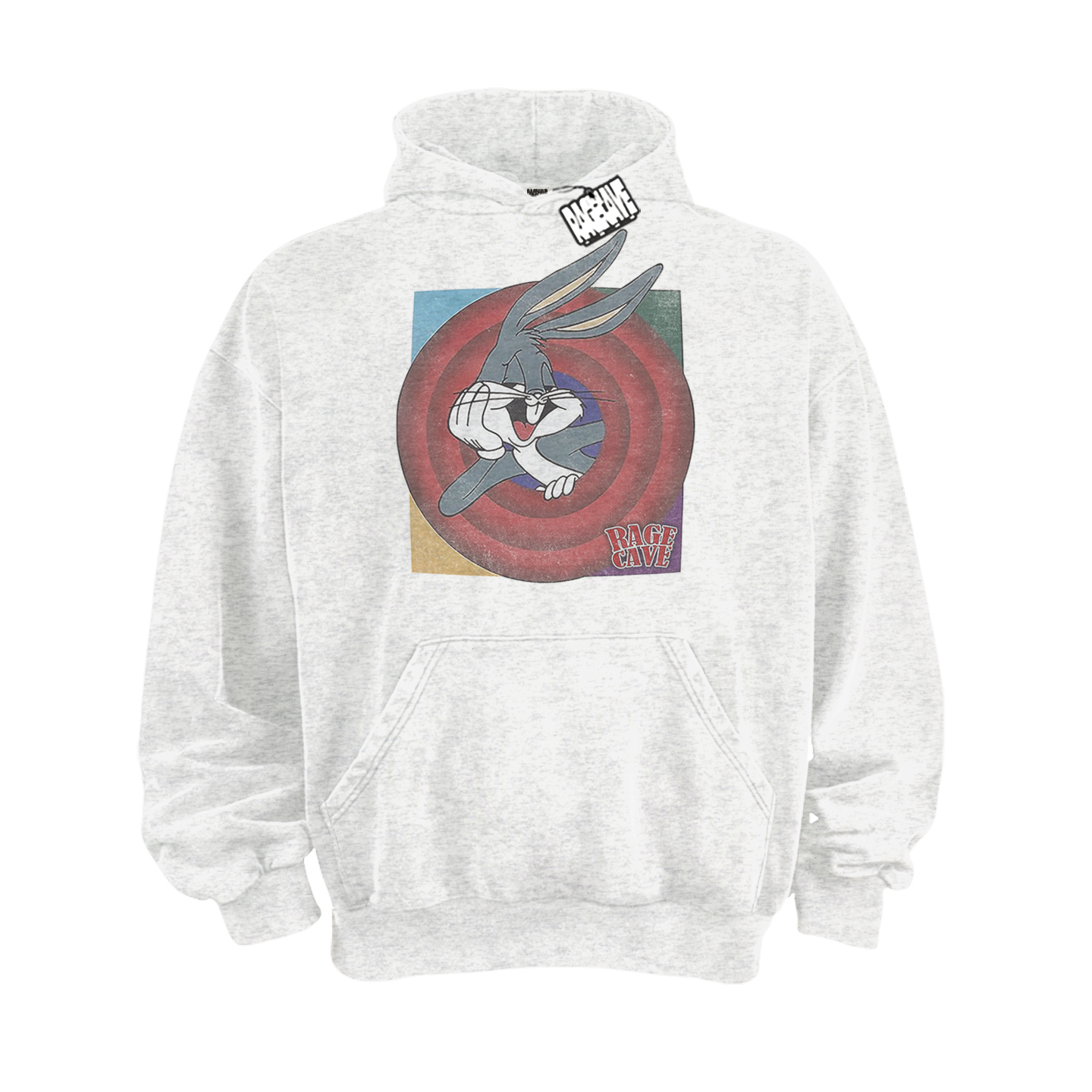 RAGECAVE兔八哥美式卡通情侣卫衣