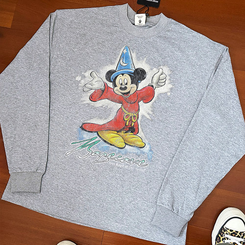 RC米奇老鼠卡通vintage长袖卫衣