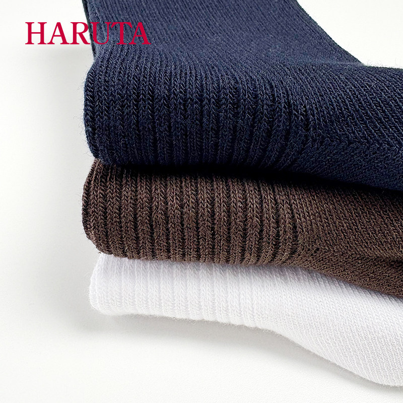 HARUTA日系显瘦百搭中筒袜图片