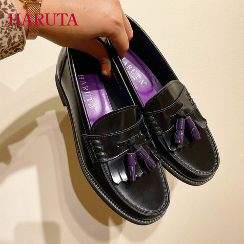 HARUTA万圣节限定款牛皮乐福鞋