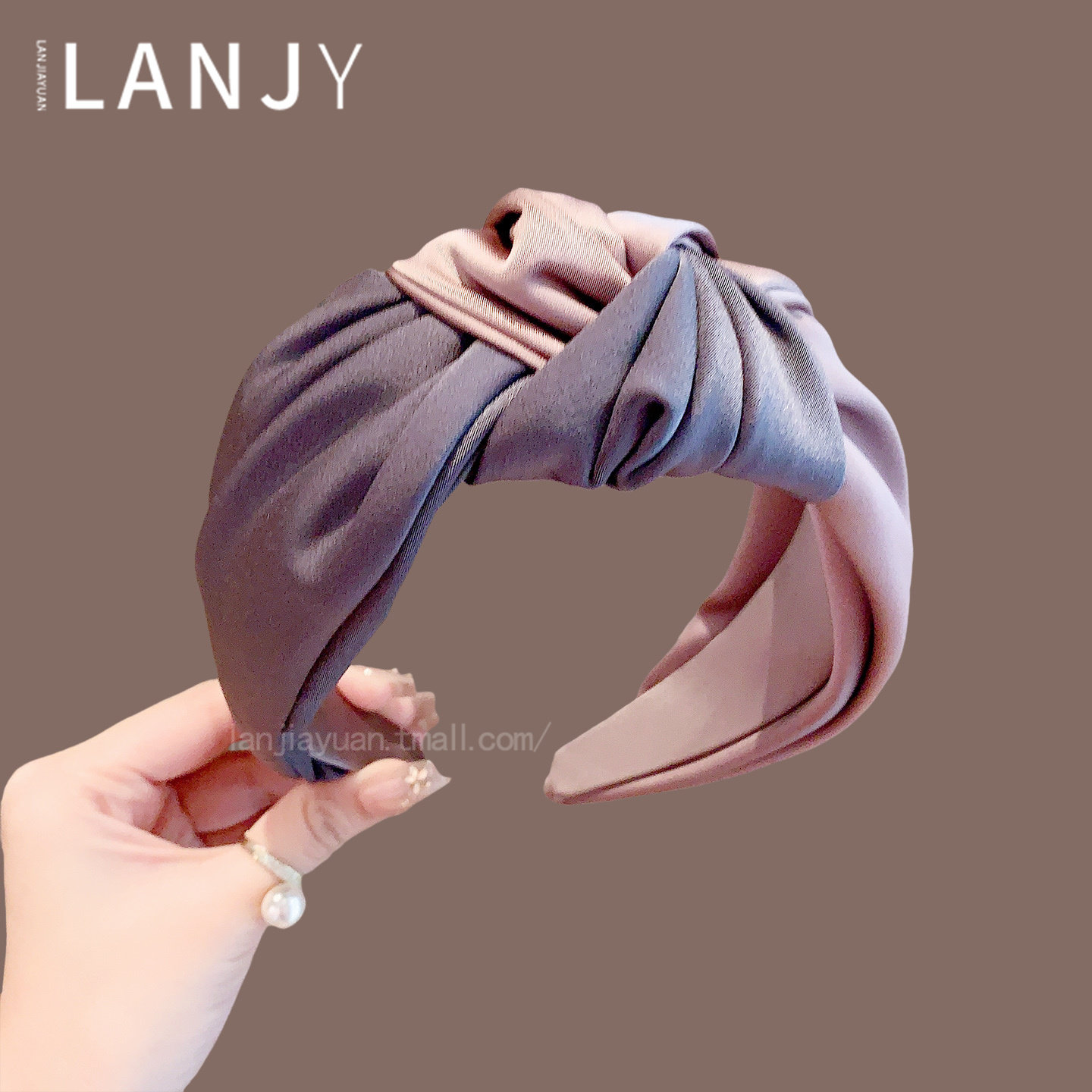 韩版撞色打结发箍气质宽边高颅顶发卡时尚外出百搭头箍发捆发卡女