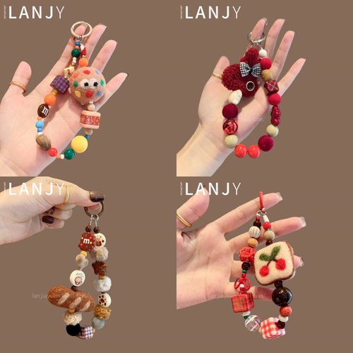 秋冬新款毛毡法棍毛绒挂