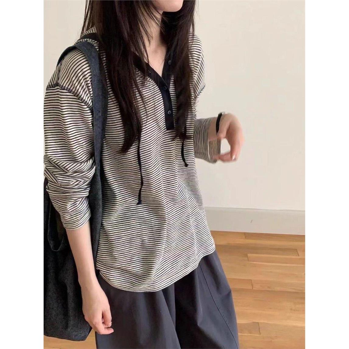 美式秋季新款学院风宽松