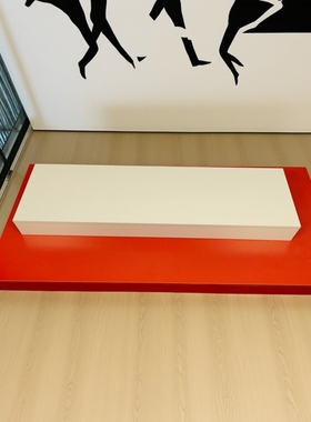 长方形网红直播站台模特婚纱墩子酒吧展示台黑色底座烤漆地台定制