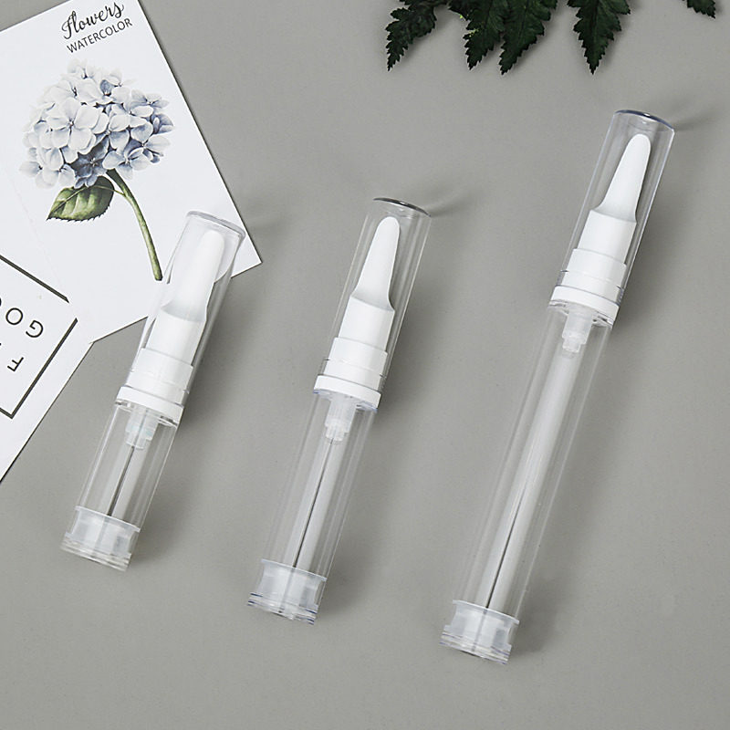 粉底液分装瓶笔按压式真空鸭嘴化妆品防氧化乳液眼霜旅行便携小样