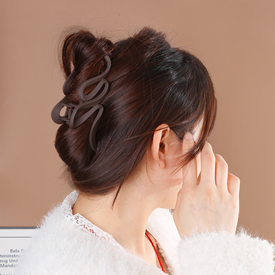 发夹女后脑勺2024新款抓夹大号鲨鱼夹高级感发抓头发夹子头饰发卡