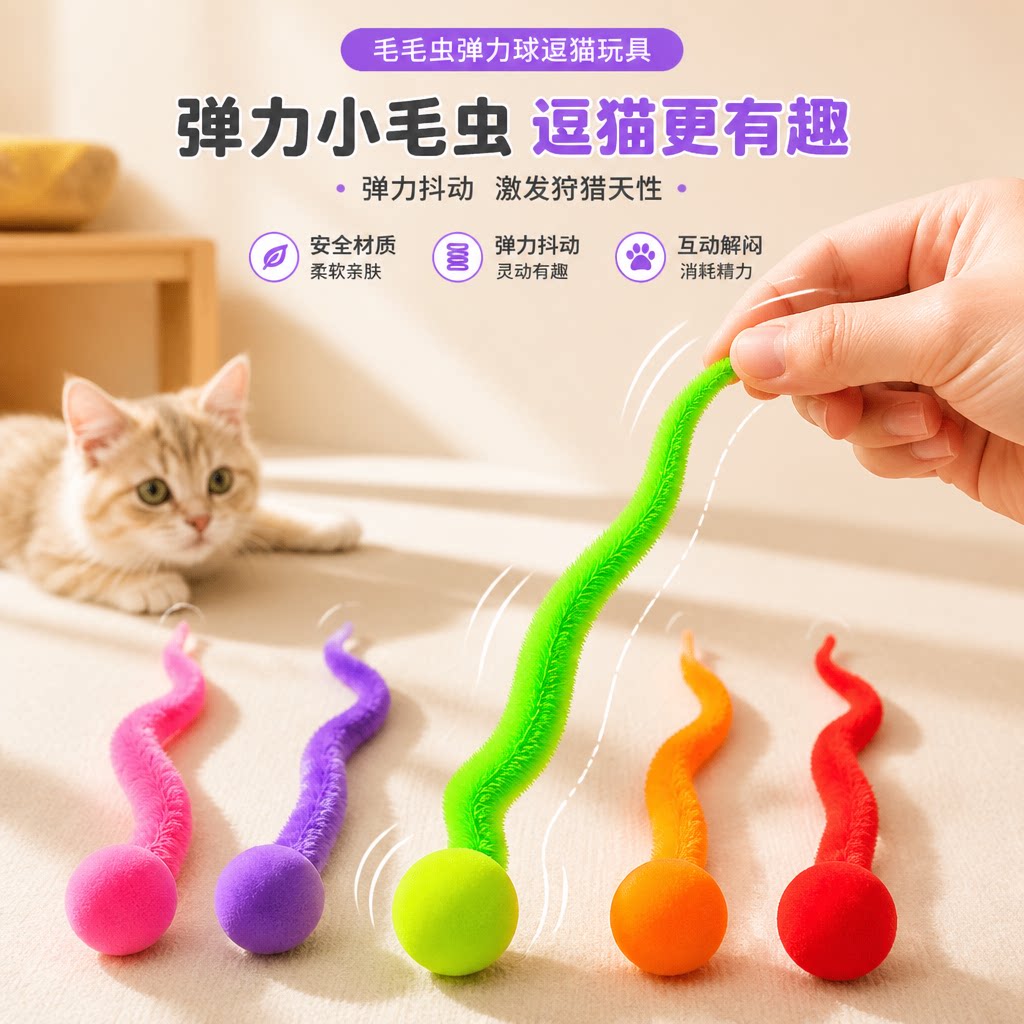 猫玩具逗猫棒自嗨解闷