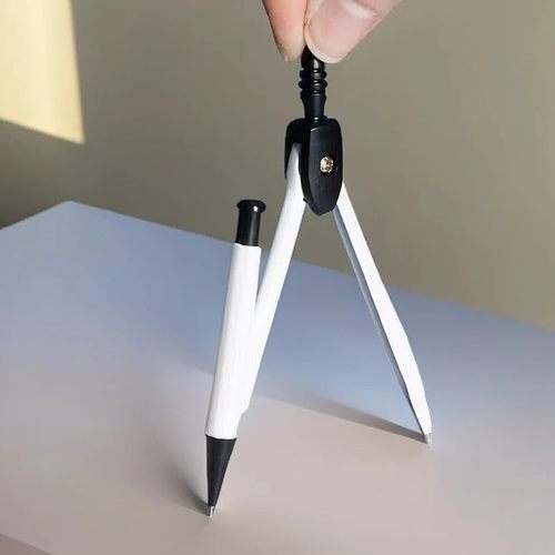 金属不锈钢圆规套装学生用初中生套尺小学生绘图工具画图专业作图