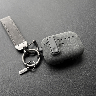 自动弹盖锁扣pro3耳机壳airpods4代airpodspro2保护套适用苹果耳机第三代二代3防丢防掉磨砂软壳降噪2025新款