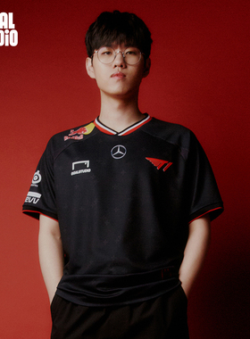GOALSTUDIO  T1 2025 1阶段赛季lol 英雄联盟战服短袖T恤选手ID版