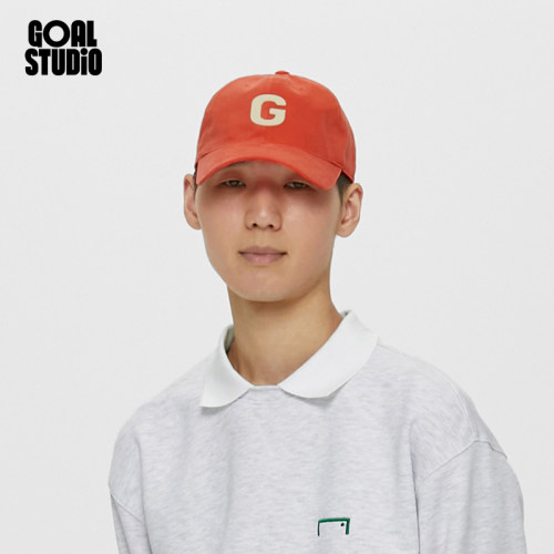GOALSTUDIO桃皮绒棒球帽