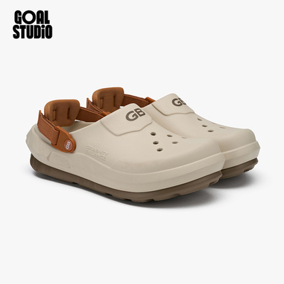 GOALSTUDIO 新绑带平衡洞洞鞋足弓支撑休闲男女凉鞋休闲李主傧