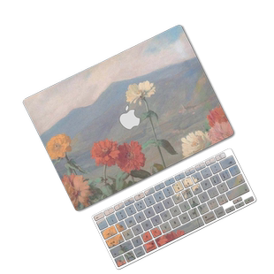 风景系适用华为matebook14/13保护壳荣耀magicbook笔记本14s电脑外壳2021新款D14贴膜D15创意x磨砂pro配件16