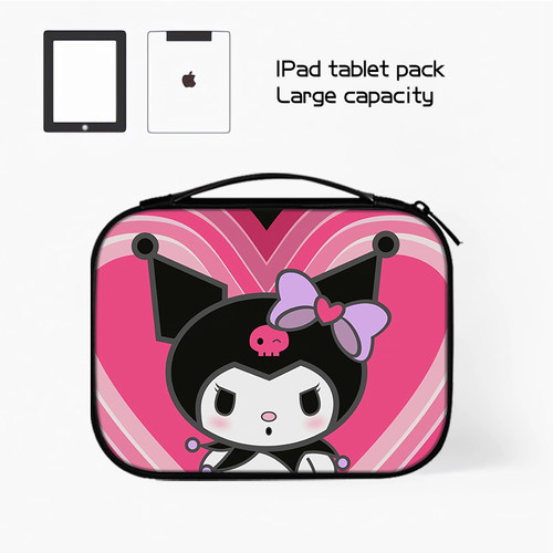 库洛米平板收纳包ipad收纳包适用小米苹果10.9华为matepad11手提pad12电脑Pro13寸内胆air4键盘袋mini6保护套