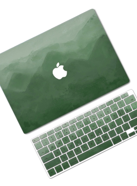 大理石适用macbookair保护壳mac苹果电脑macbook笔记本13.3套M2膜14/16寸M3软外壳Pro透明15贴纸air超薄配件