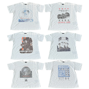 Heavenknows 单缝线New Vintage白色印花Tee