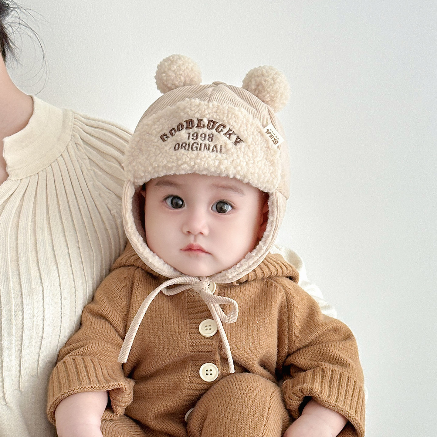 婴儿帽子冬韩版超萌男童加厚保暖男宝宝护耳帽秋冬季小男孩雷锋帽,童装/婴儿装/亲子装,帽子,淘宝优惠券,粉丝福利购,淘宝优惠卷