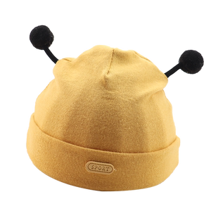 新生婴儿儿帽子春秋薄款胎帽0一3月可爱纯棉小月龄婴幼儿男女宝宝