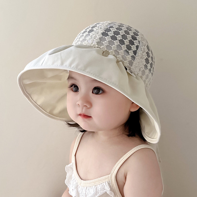 宝宝防晒帽子夏季薄款婴儿网眼大檐太阳帽女童夏天透气遮阳渔夫帽,童装/婴儿装/亲子装,帽子,淘宝优惠券,粉丝福利购,淘宝优惠卷