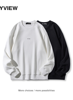 ANYVIEW艾尼威2023春季圆领卫衣男士上衣套头外套长袖  2311A1002