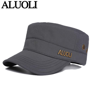 帽子男款冬季加绒加厚保暖大头围平顶帽户外中老年冬天防水鸭舌帽