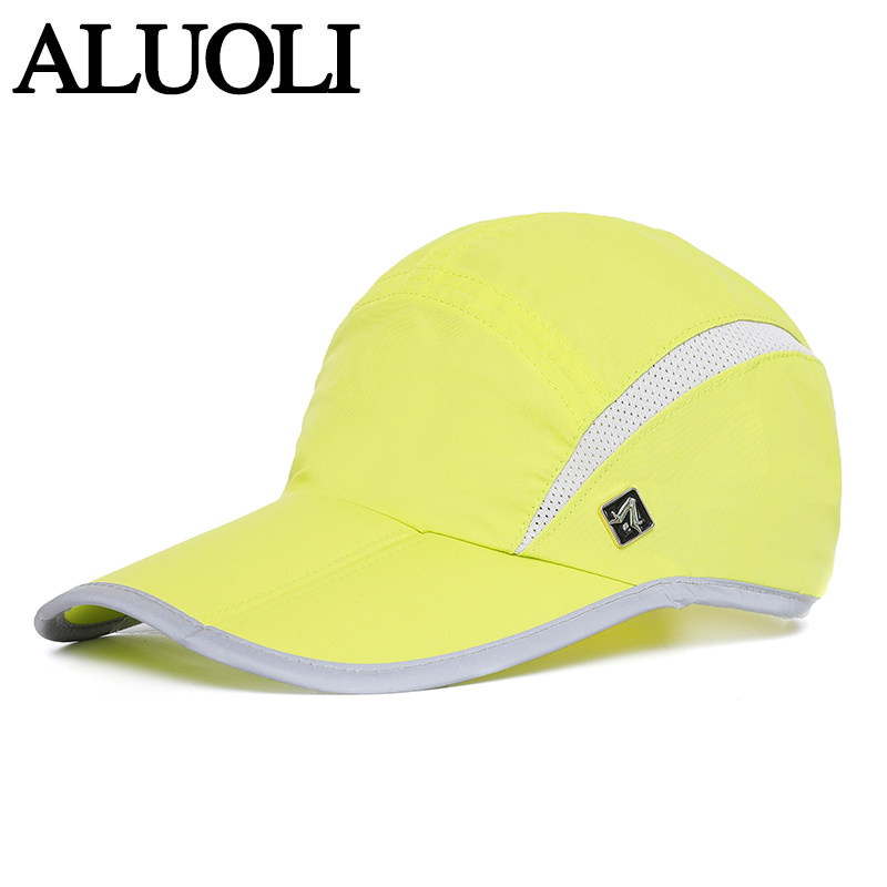 太阳帽男款可折叠防晒夏天帽子速干棒球帽薄款透气鸭舌帽女遮阳帽