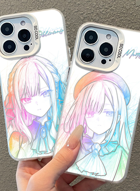 AveMujica适用小米17promax手机壳note15pro+若叶睦14红米k90k80至尊k70k60丰川turbo4祥子13线稿12s渐变11套