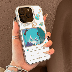 neo10彩银11Pro日系7R周边8可爱6se ace5套3v 至尊iQOO12二次元 初音未来适用一加13T手机壳miku动漫z9turbo