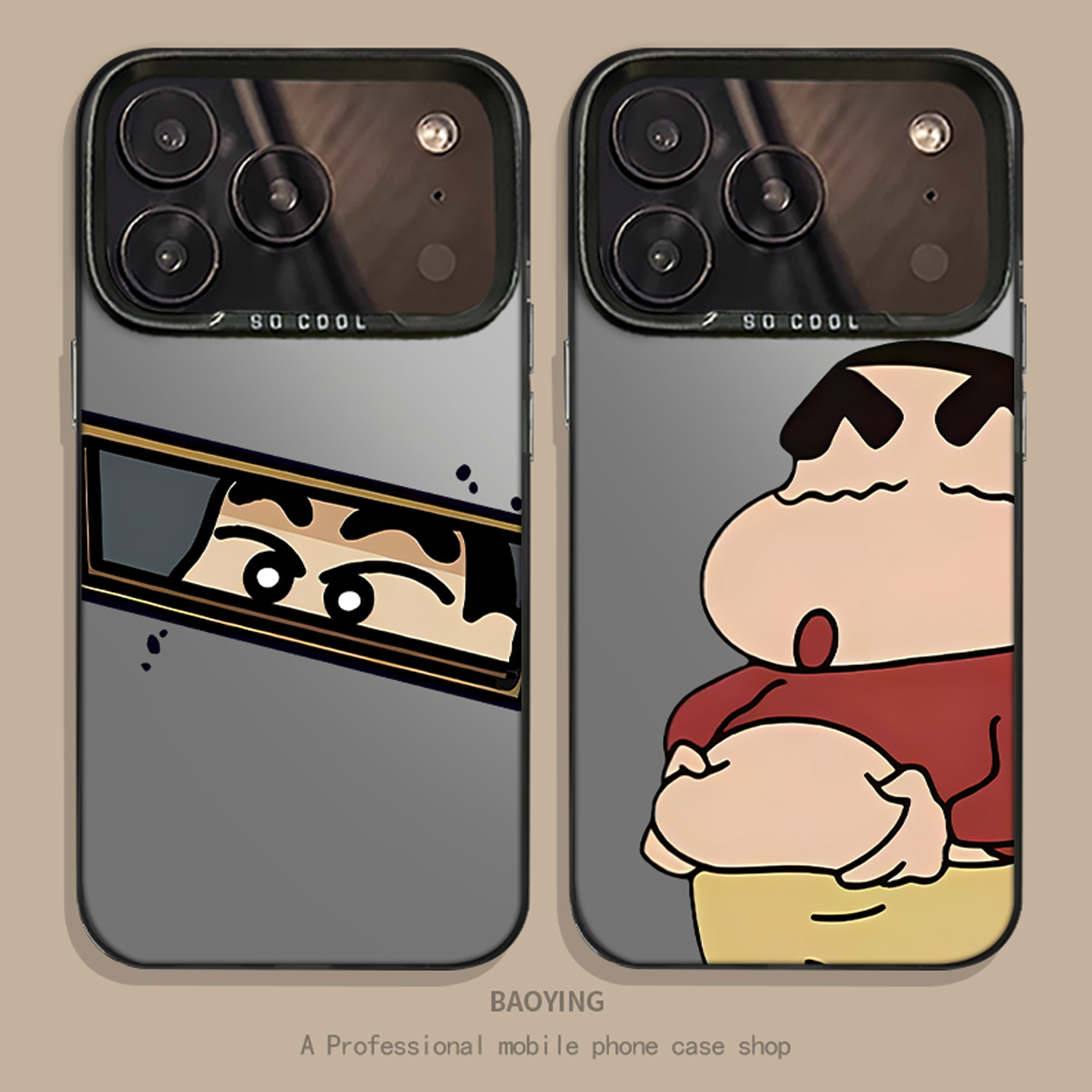 蜡笔小新适用苹果手机壳