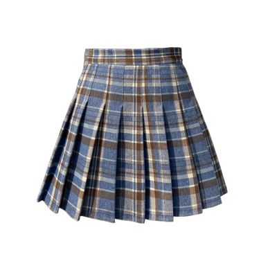 帛代妮短款百褶裙a字版型高腰