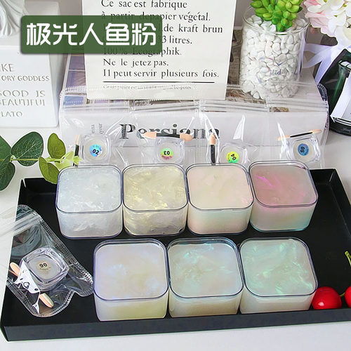 史莱姆填充少女风梦幻迷你珠光粉