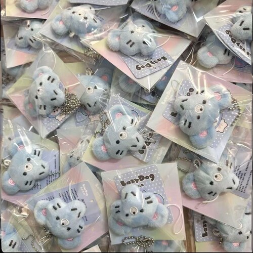 鼠鼠挂件毛绒卡通可爱玩偶包包百搭挂饰学生公仔钥匙链配饰