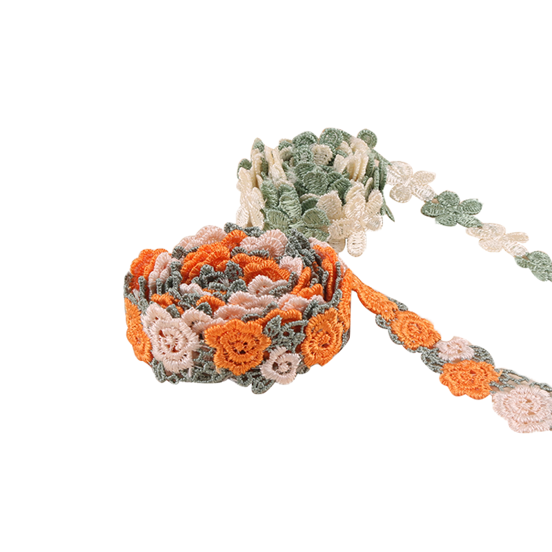 小清新花瓣花朵蕾丝花边辅料水溶彩色雏菊装饰衣帽幼儿园手工材料