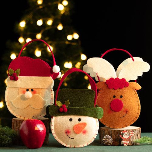 圣诞节苹果袋韩美尚苹果包装袋