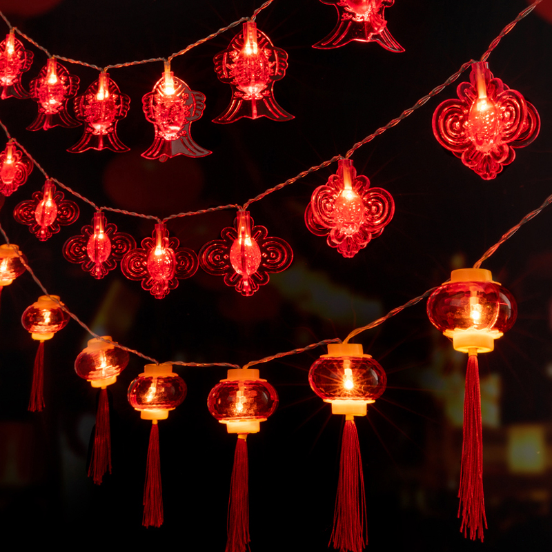 新春小灯笼，装点年味气氛爆满