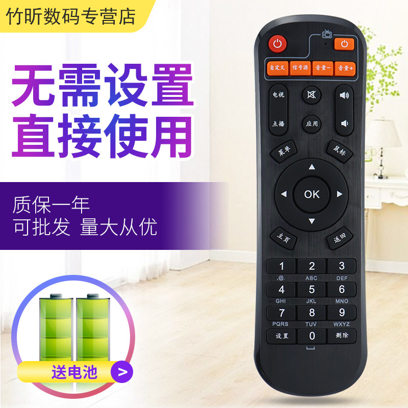 适用于SENMANG森芒S1 S2 S3 云视美 鲸灵数码网络机顶盒 八核无线播放器机顶盒遥控器