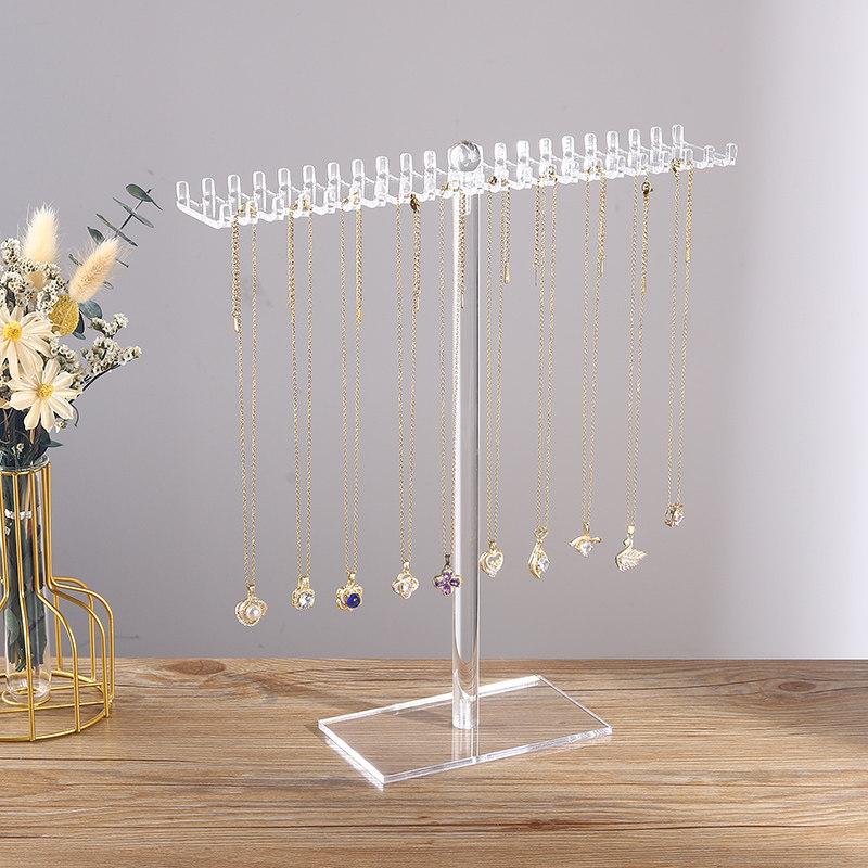 透明亚克力项链展示架可拆卸挂吊坠架子首饰架收纳桌面摆摊饰品架,饰品/流行首饰/时尚饰品新,首饰展示架,淘宝优惠券,粉丝福利购,淘宝优惠卷