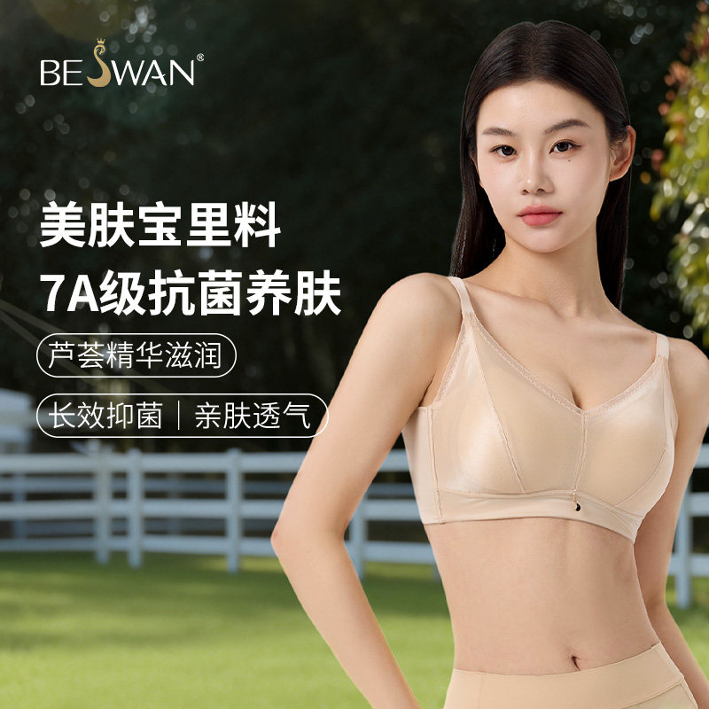 黑天鹅|高包提拉 释压背勾文胸提托聚拢大胸显小收副乳女|beswan