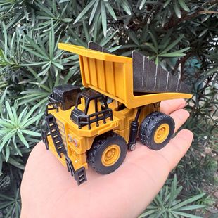 迷你遥控儿童翻斗玩具仿真重工采矿砂石车模型男孩卡车自卸工程车