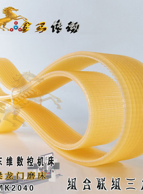 威海东维数控机床定梁龙门磨床MK2040沟槽皮带12联组三角带l2500