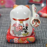Fuyuan Cat Ceramics Fortune Cat Зубая коробка маленькая замедленная творческая зубочистка персонализированная зубочистка коробка для дома украшения ювелирные изделия