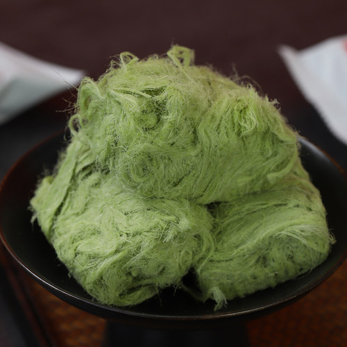 抹茶味龙须酥清新茶点